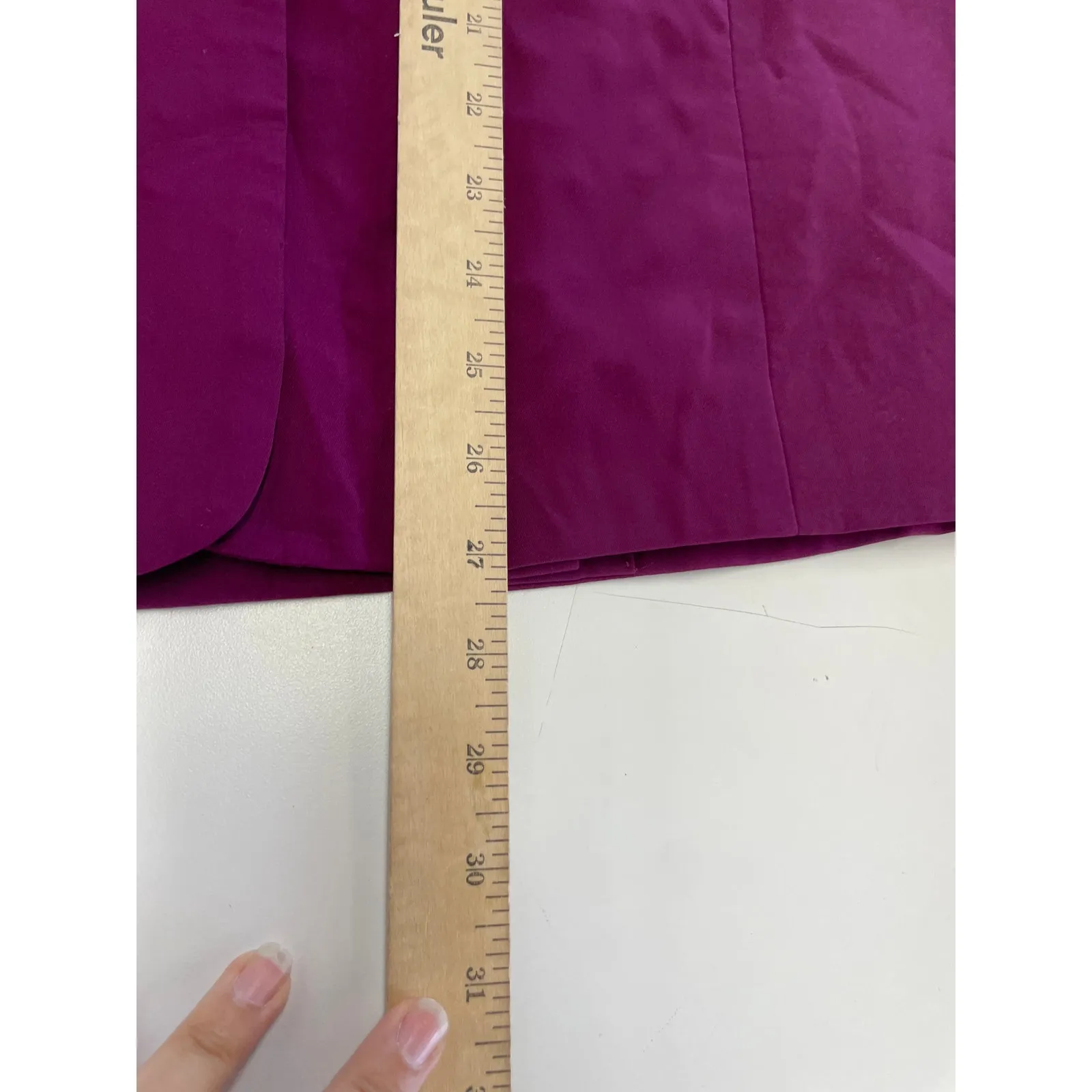 Endless Rose Jacket Womens Small Purple Pink Blazer‎ Single Button Career - Image 6