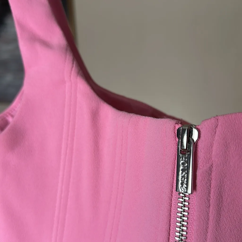 HOUSE OF CB XS D-DD‎ Frangelica’ Pepto Pink Corset Bustier Sexy  Top NWOT - Image 15