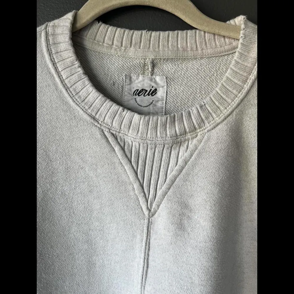 Aerie Cozy Crew Neck Sweatshirt size S/P - Image 5