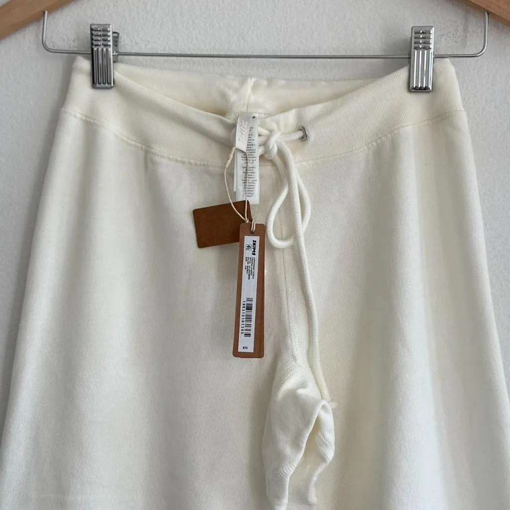 Skims Lightweight Fleece Shrunken Jogger in Marble, Size XXS - Image 6