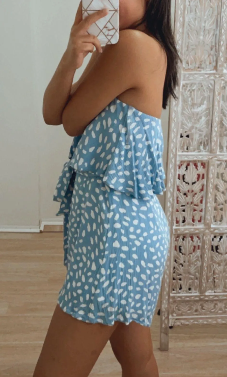 Pink Lily Romper - Image 2