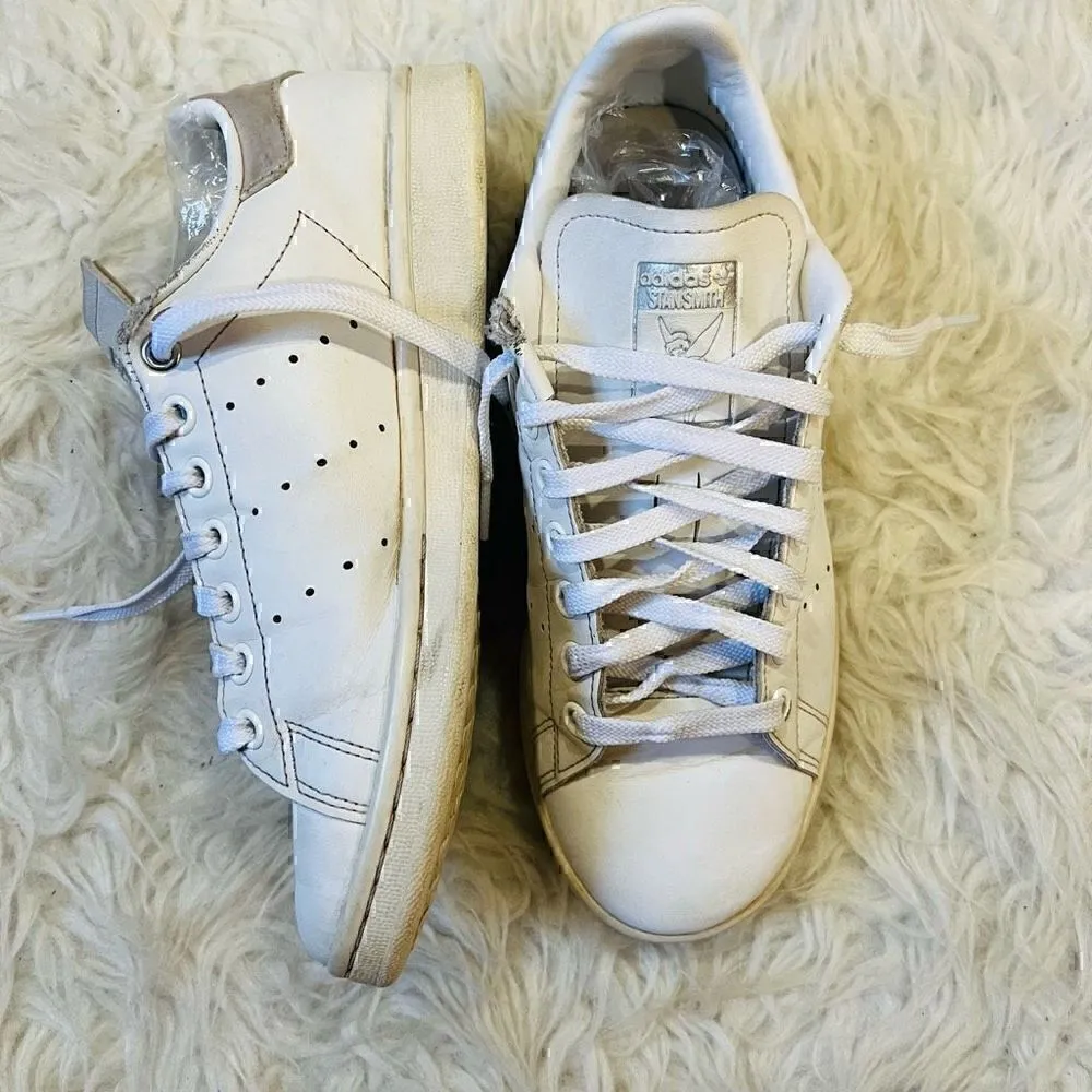 Adidas Stan Smith x Disney Peter Pan Tinkerbell Shoes women 5.5 White Sneakers - Image 2