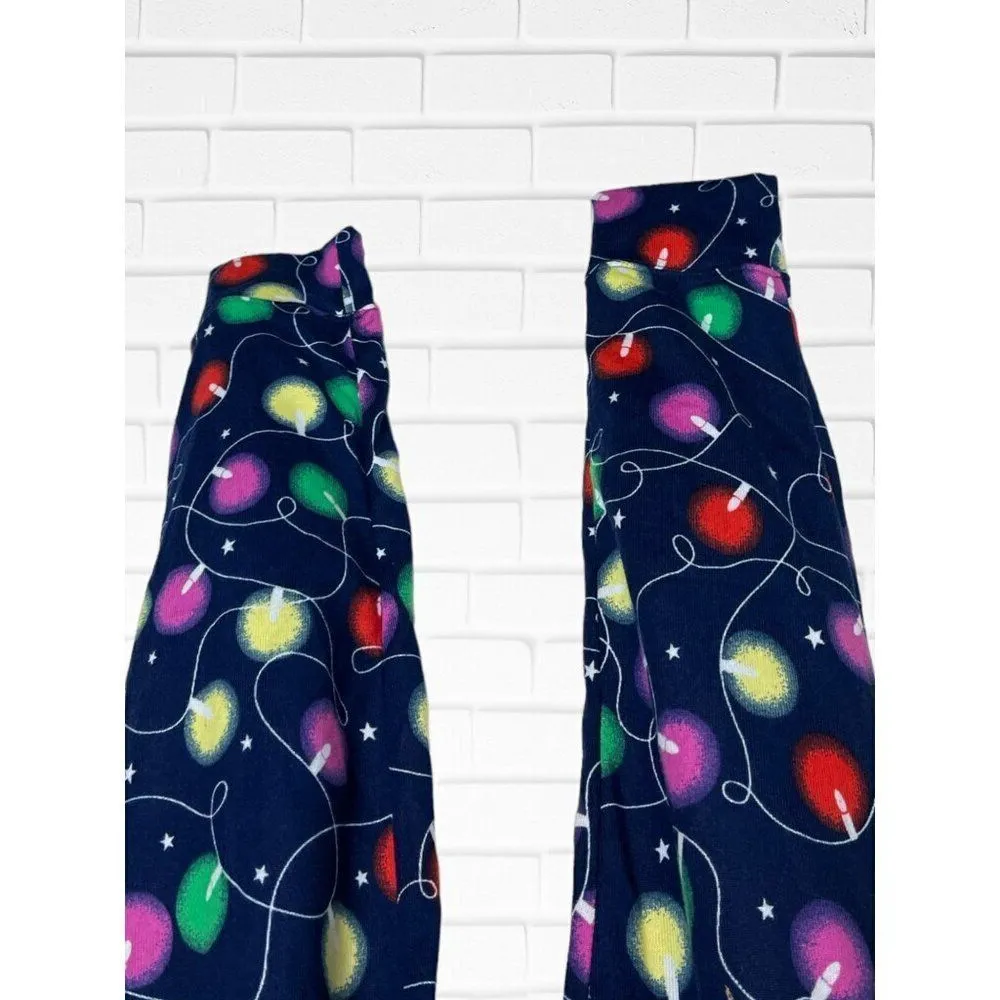 Jenni Intimates‎ Women's S Christmas Lights Jogger Lounge Pants Pajamas - Image 2