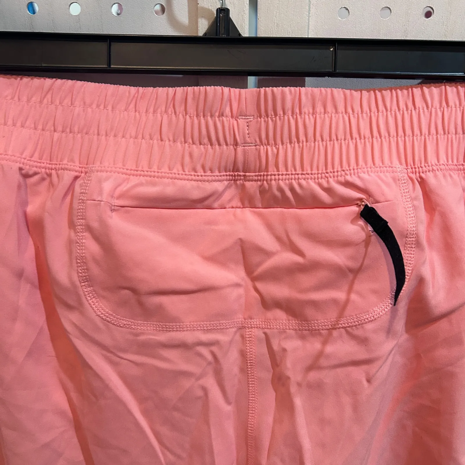 NWT Adidas‎ Women's Running Carrera Shorts L 4" Semi Pink Spark Athletic Gym - Image 6