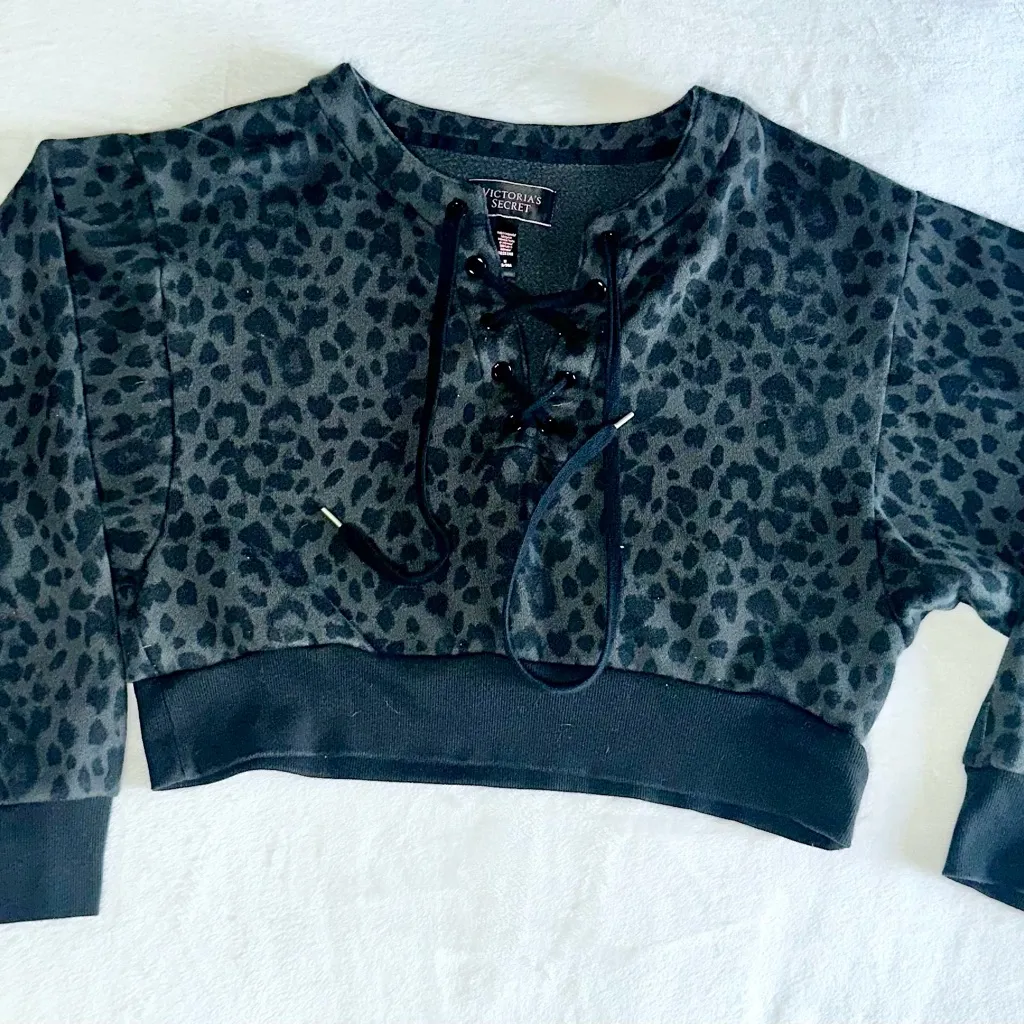 Victoria’s Secret Leopard Lace Up Set! - Image 2