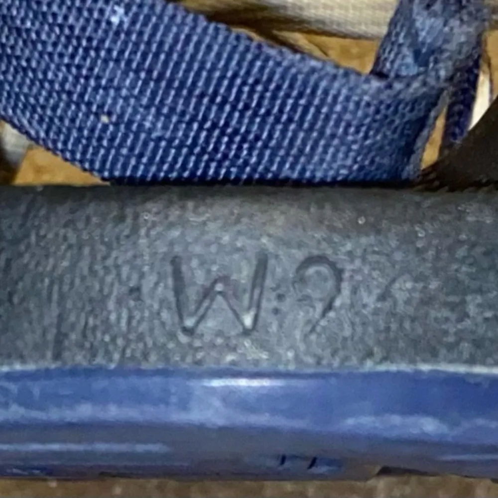 Chaco Zx3 Blue/White Strappy Outdoor Hiking Sport Sandals - Image 8