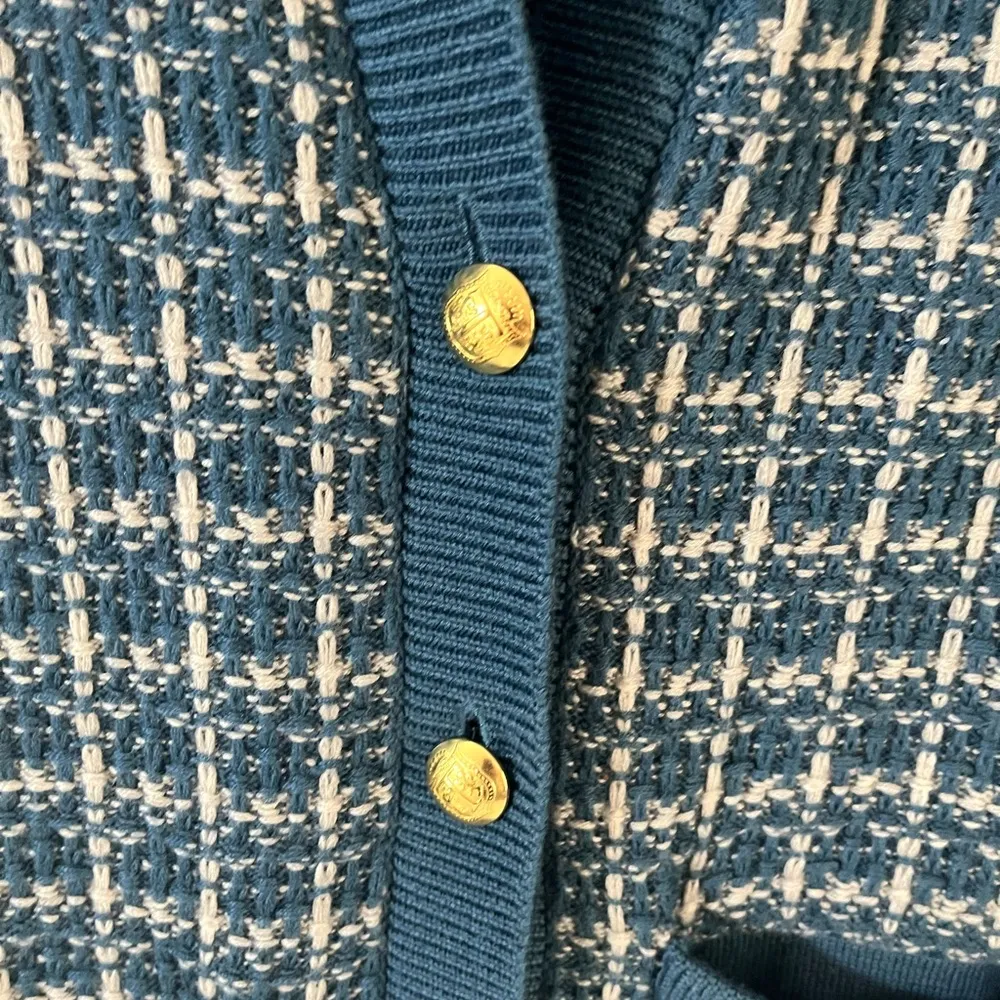 talbots Plaid Women's Sweater acadamia MP - Image 3