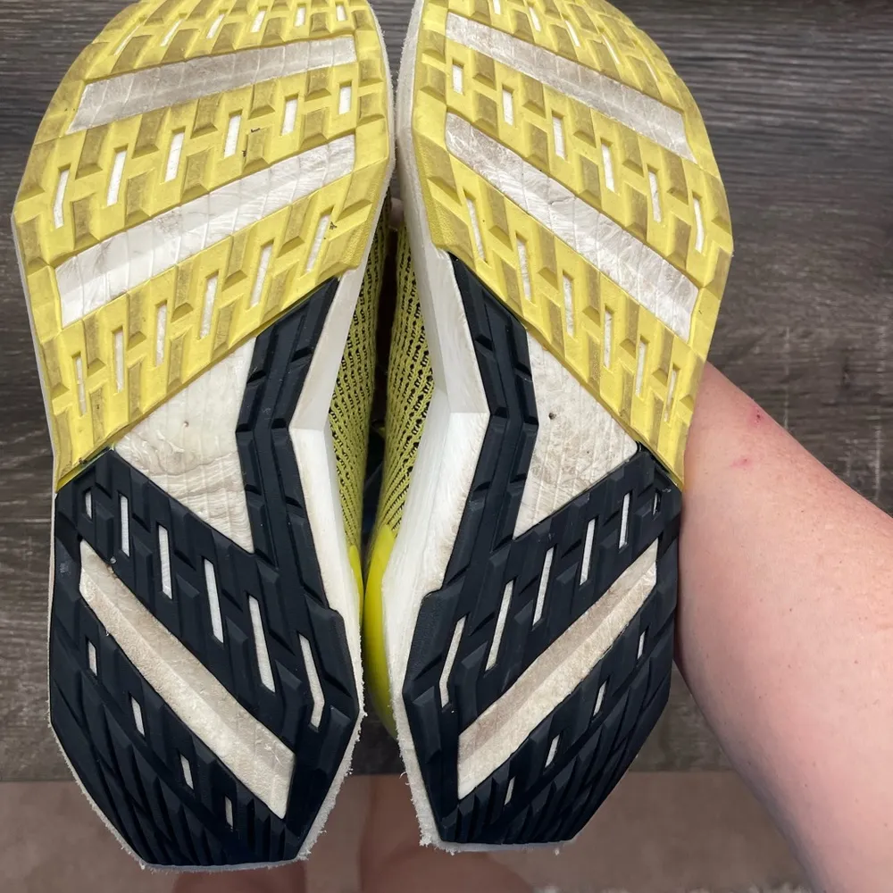 Womens Allbirds Tree Flyer Running Shoes Yellow Sustainable Sneaker Cushion Sz10 - Image 5