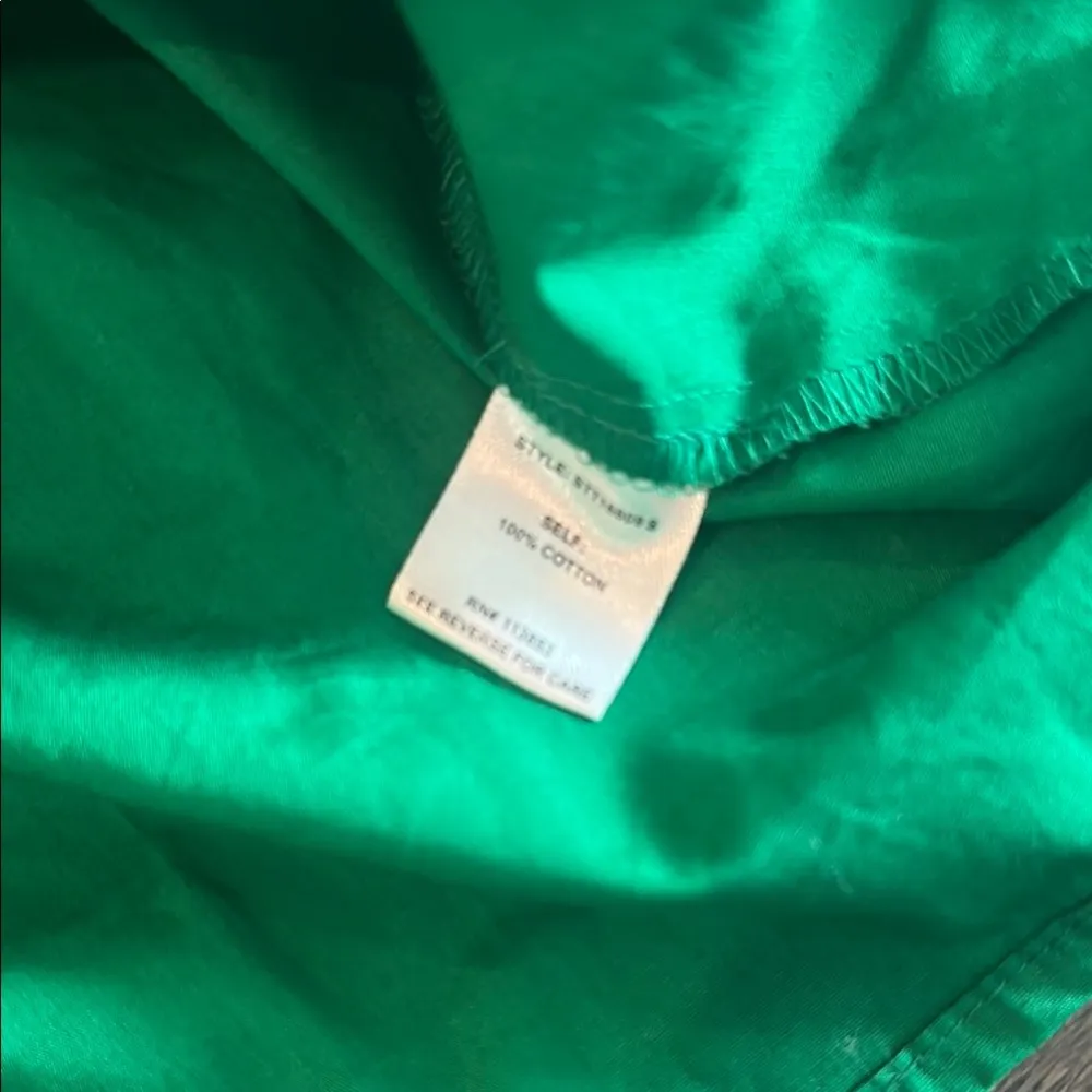 Sugarlips Green Ruffled Tie Strap Tank Sz M - Image 11