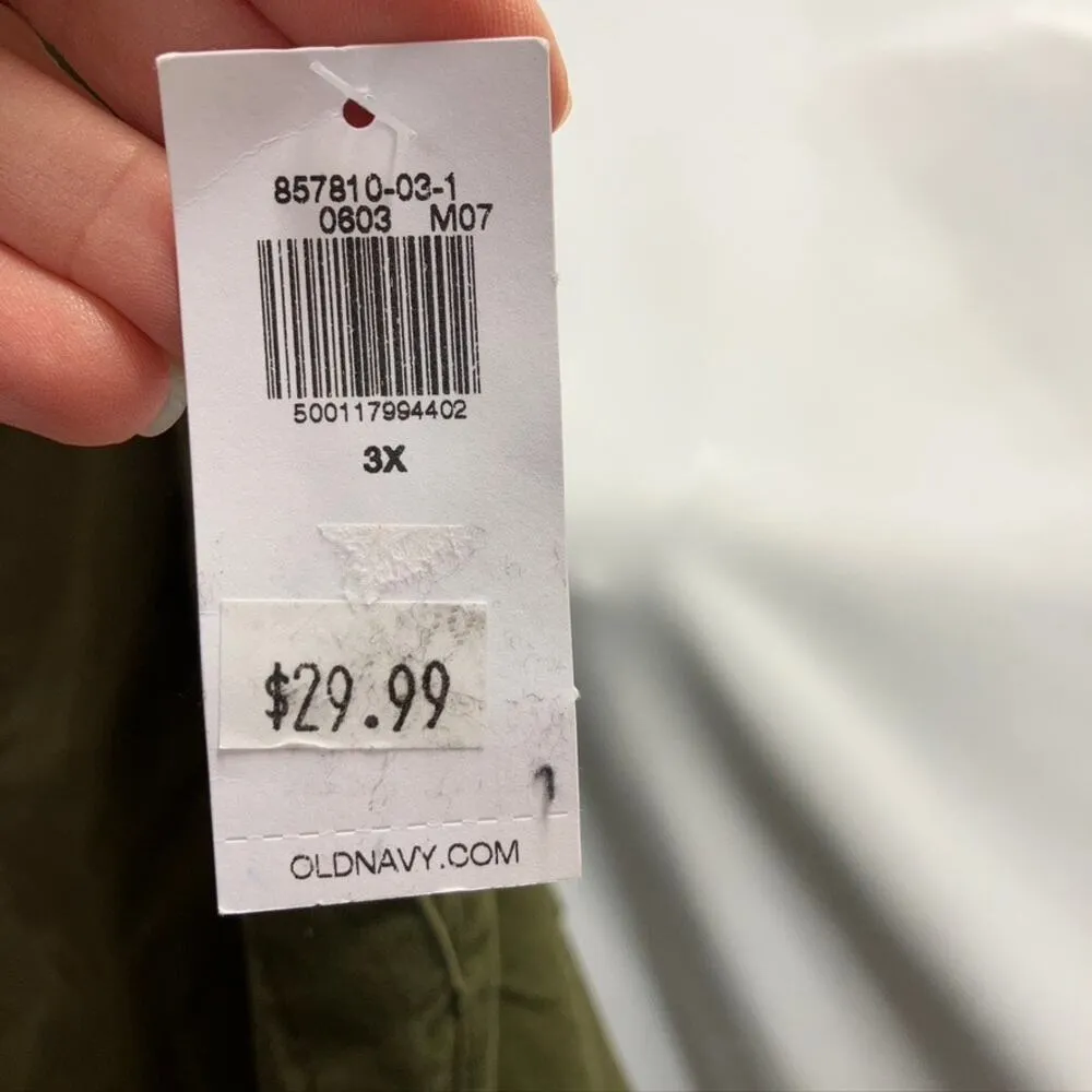 Old Navy OG Chino Short Womens 3x New Green Classic Spring Summer Beach Vacation - Image 6