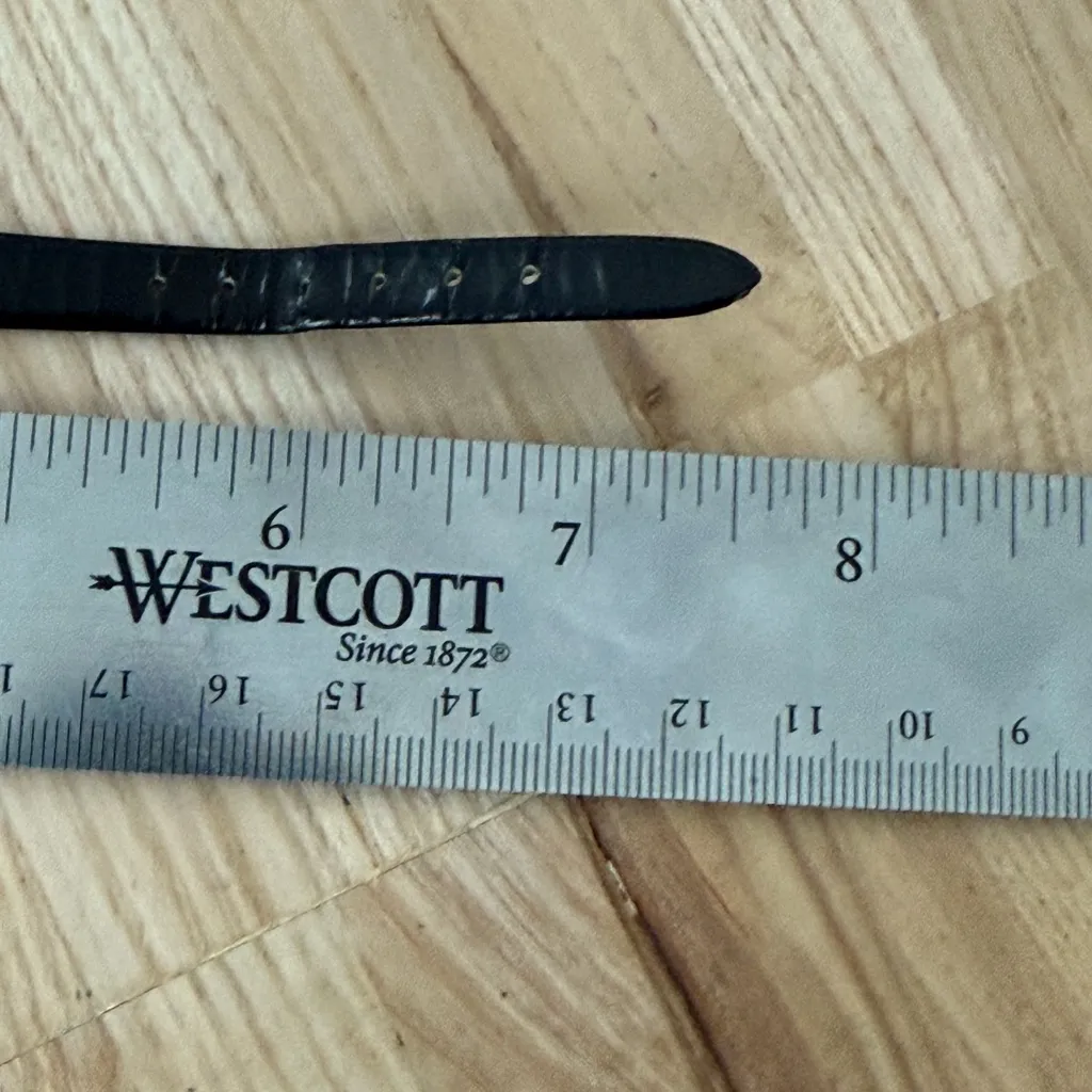 Certina 17 Jewels Rare Vintage Ladies Watch Mechanical Gold Plated Oval Case Black - Image 15