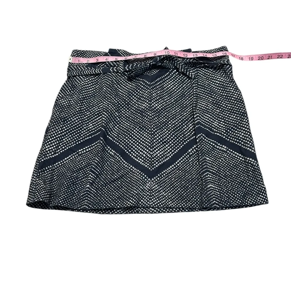 GAP navy and silver cotton skirt - Image 3