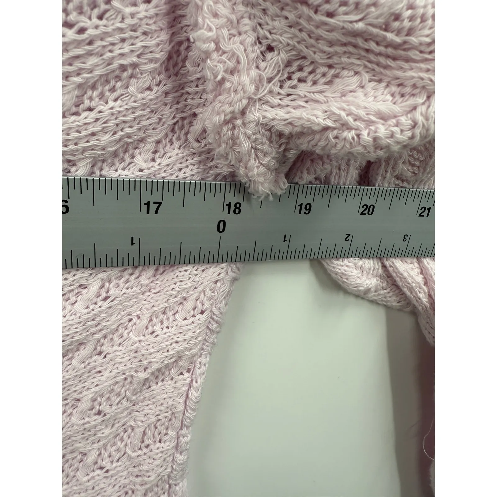 Free People Sweater Womens Thien's Dolman Sleeve Pink V-‎ Neck Size Medium - Image 7