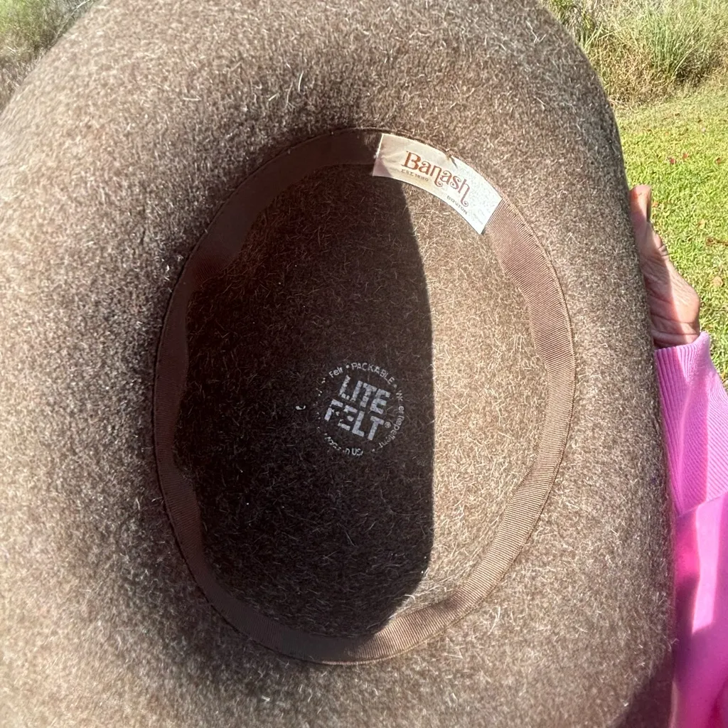 Felt Winter Hat from Banash Boston Brown - Image 9