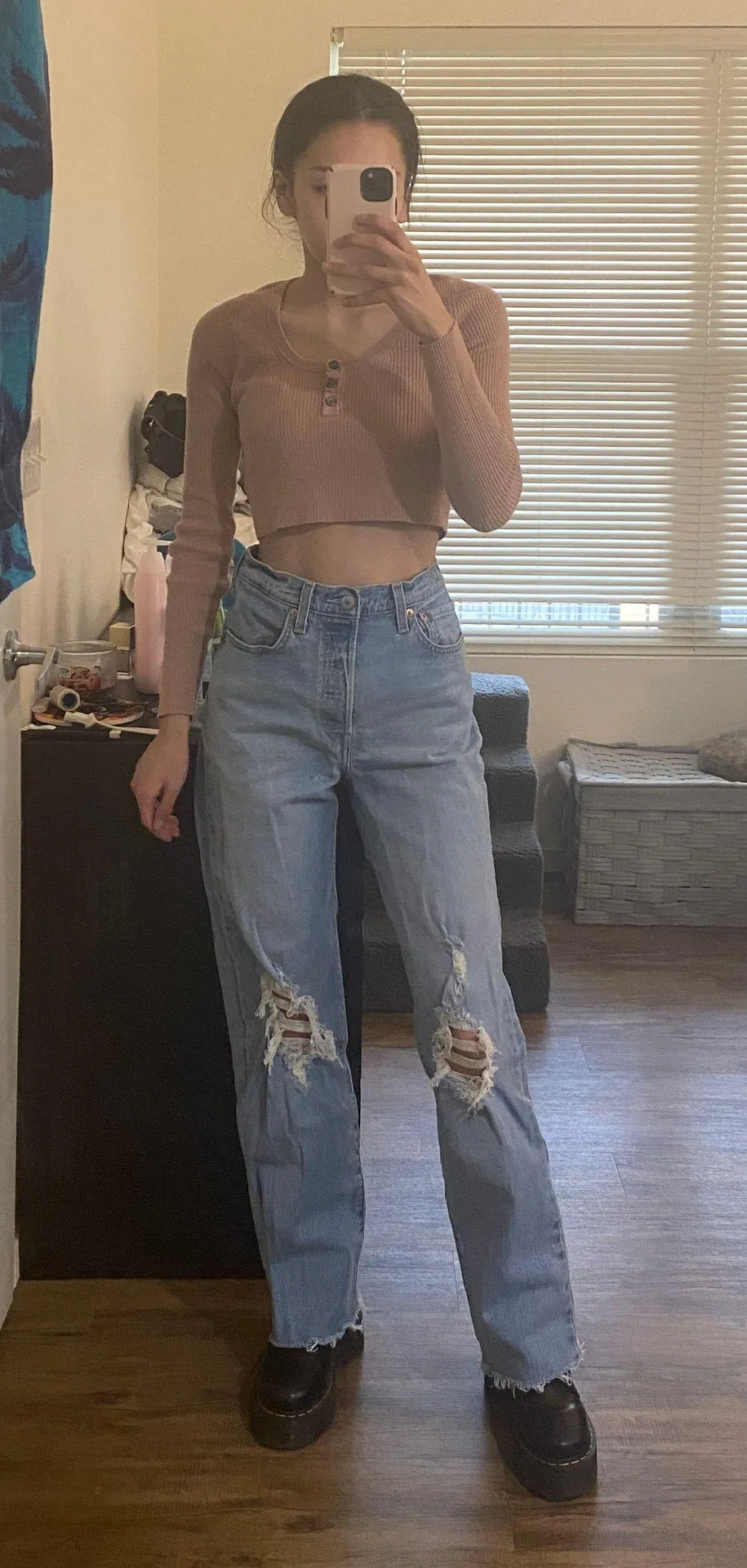 Levi’s Ribcage Straight Jeans - Image 3