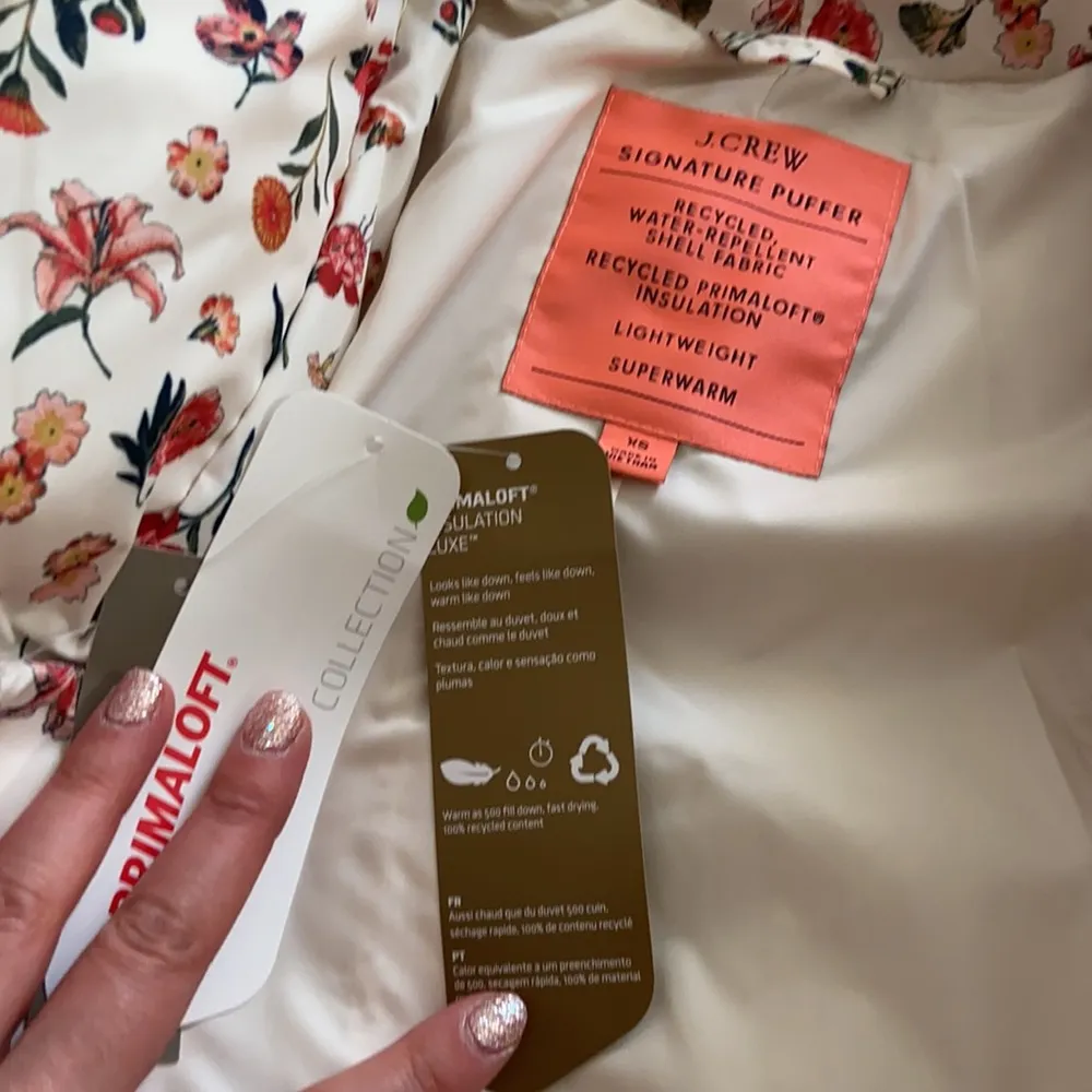 J.crew signature puffer jacket. Xs - Image 7
