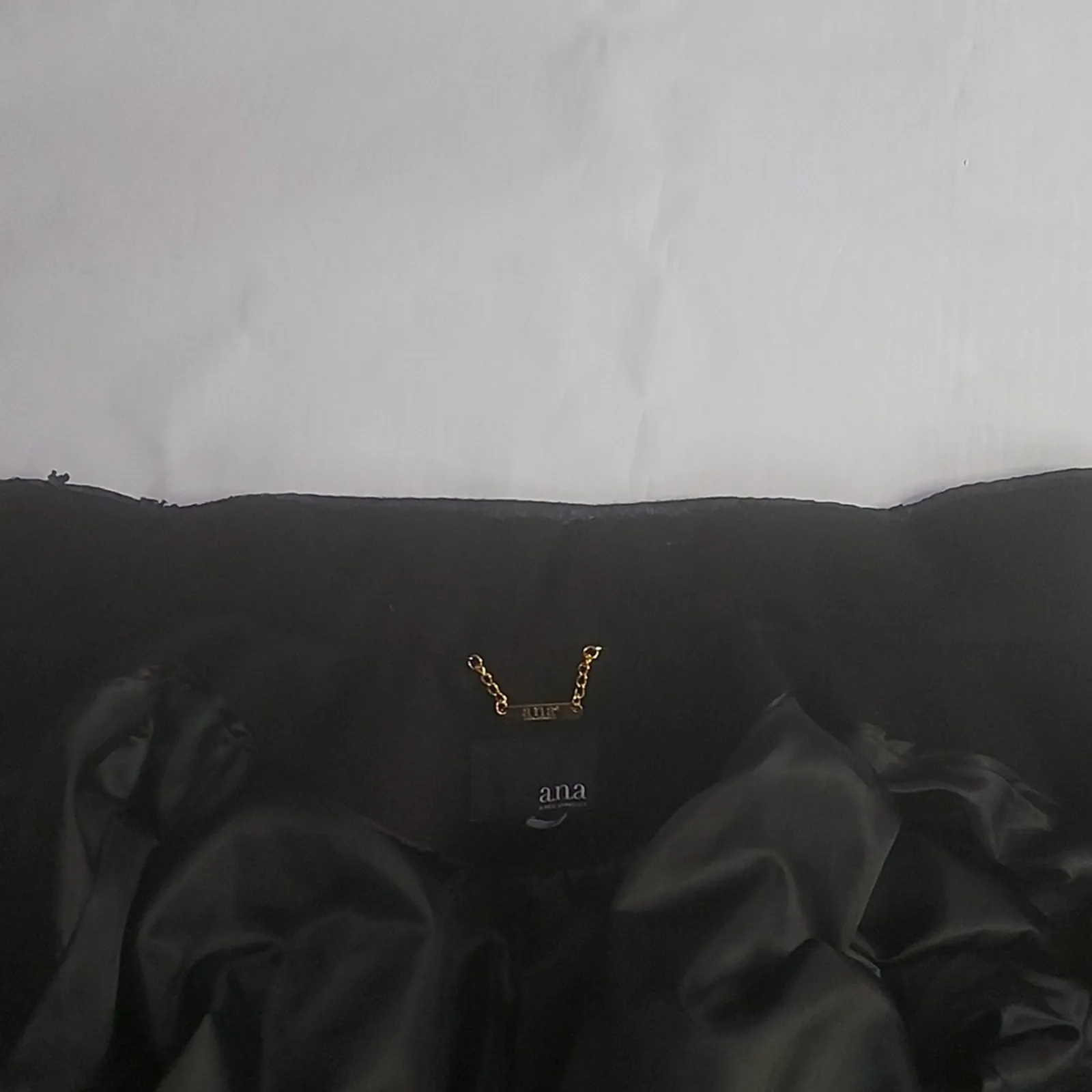 A.N.A Black Long Sleeve Puffer Coat S Winter Minimalist Winter Outdoor Cabincore - Image 9