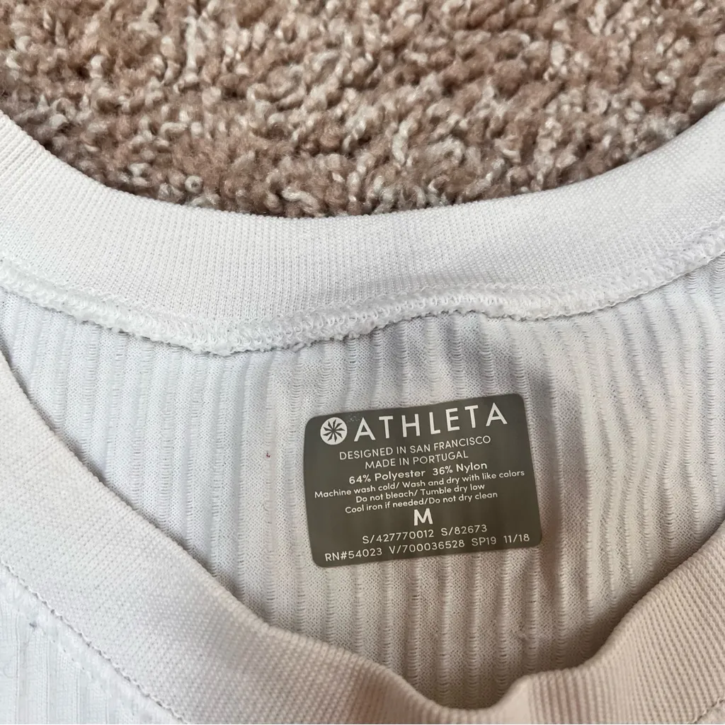 Athleta Renew Ribbed Short Sleeve T Shirt - Image 2