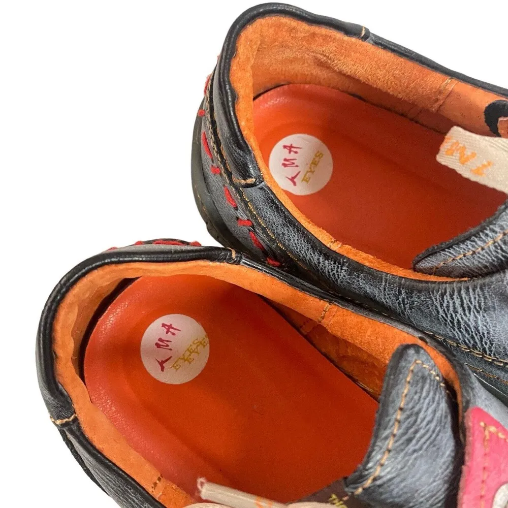 TMA Eyes Womens Walking Shoes Comfort TMA Time Original 9.5 Blue Red - Image 6