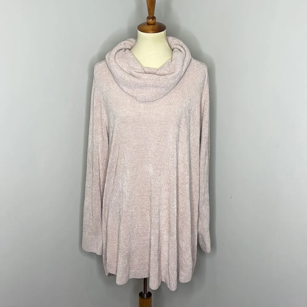 Barefoot Dreams Cozychic Ultra Lite Coastal Cowl Neck Tunic - Image 2