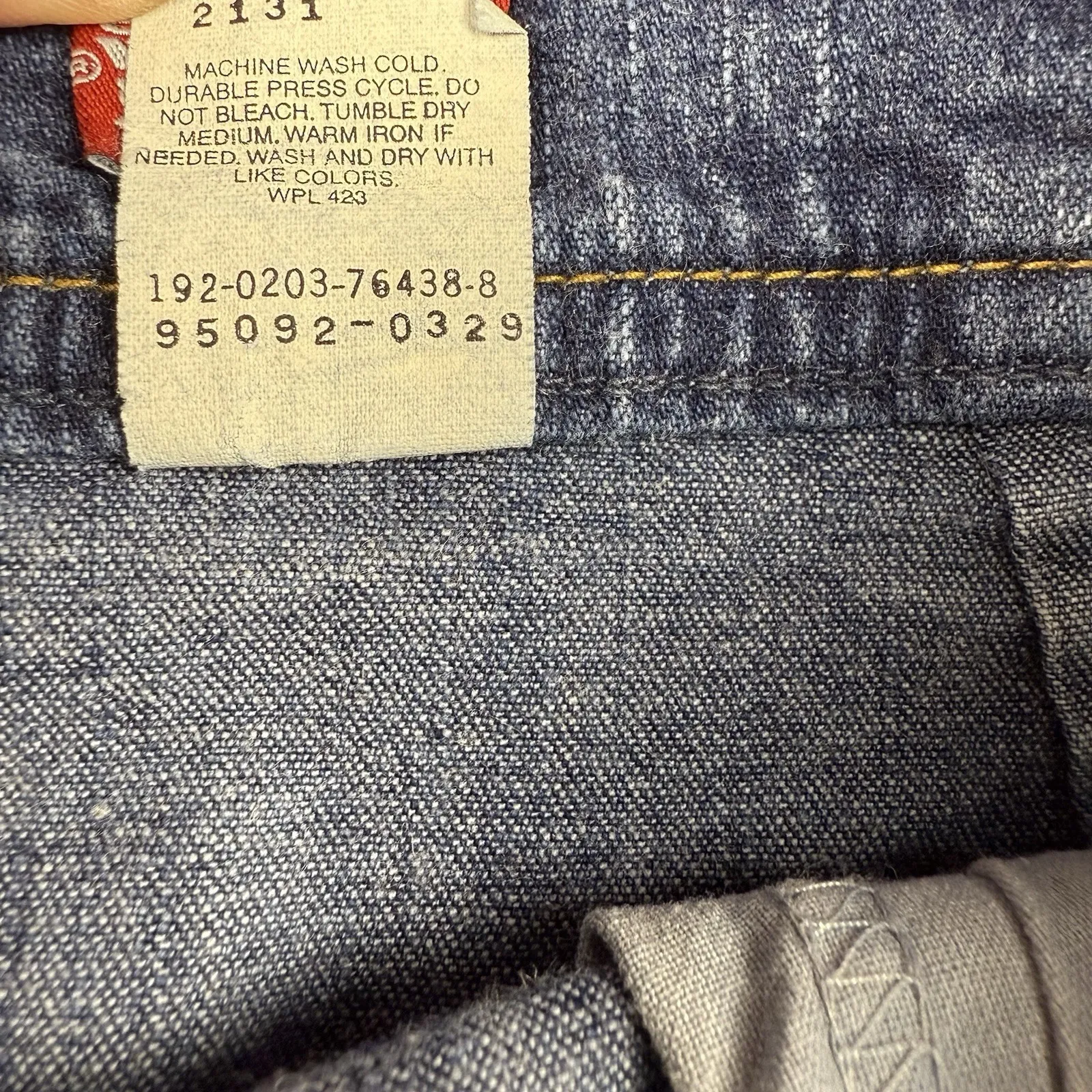 Vintage Levi's Denim Skirt Size 30" Waist 2003 Y2K Western Classic Wardrobe Basi - Image 3