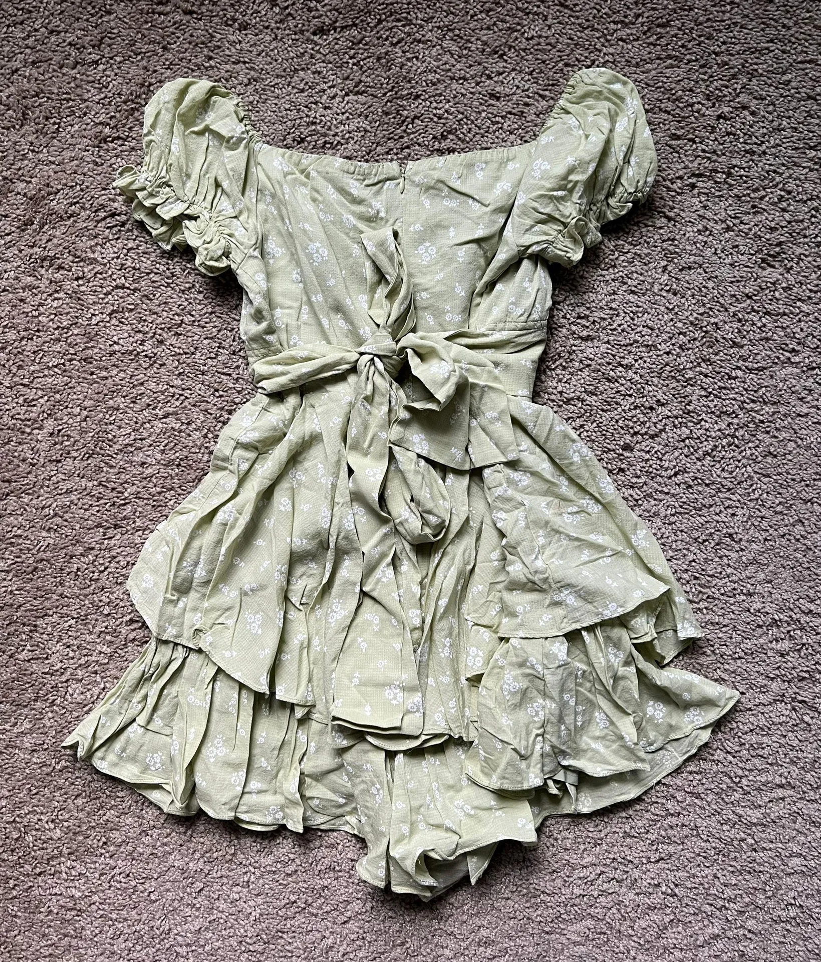 Sage Green Romper - Image 2