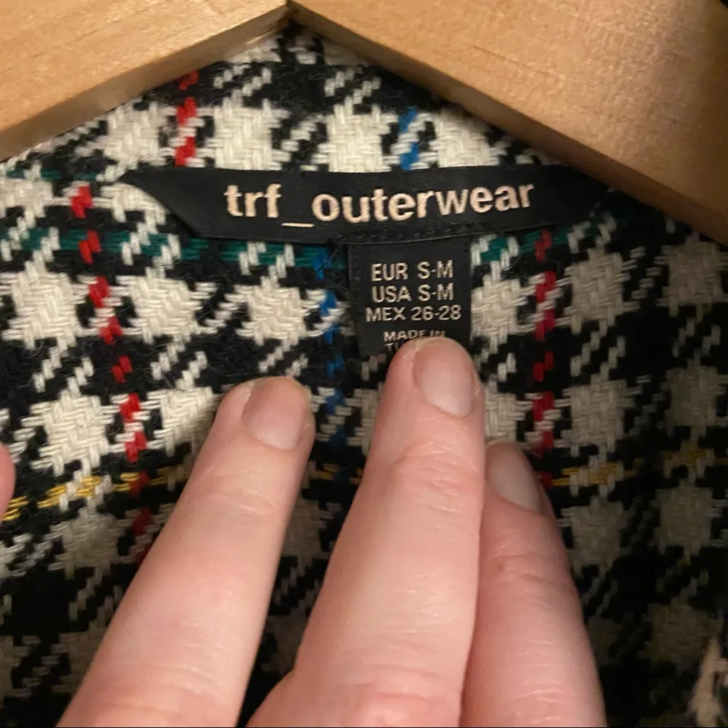 ZARA TRF Houndstooth Jacket‎ - Image 8