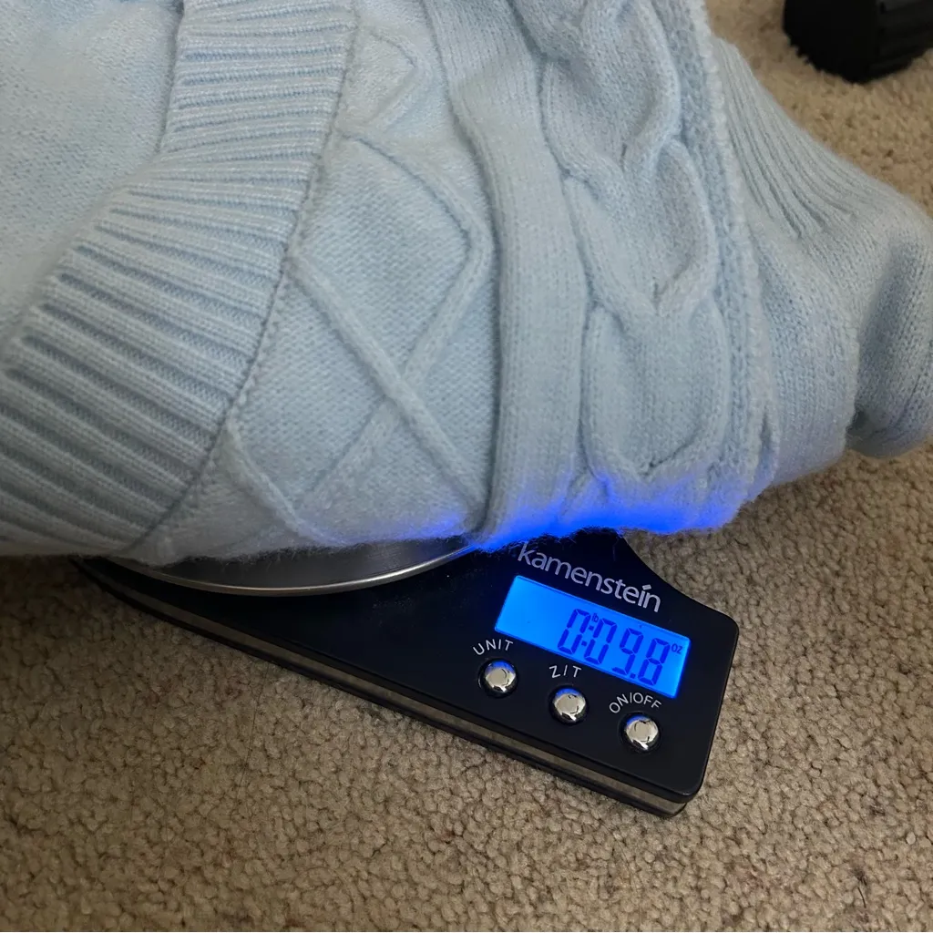 Princess Polly S/M Light Blue Boxy/Oversized Sweater Vest - Image 12