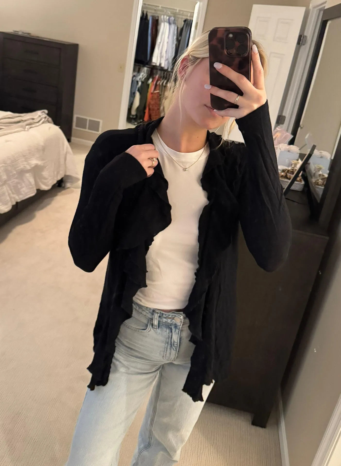 Black cardigan - Image 3