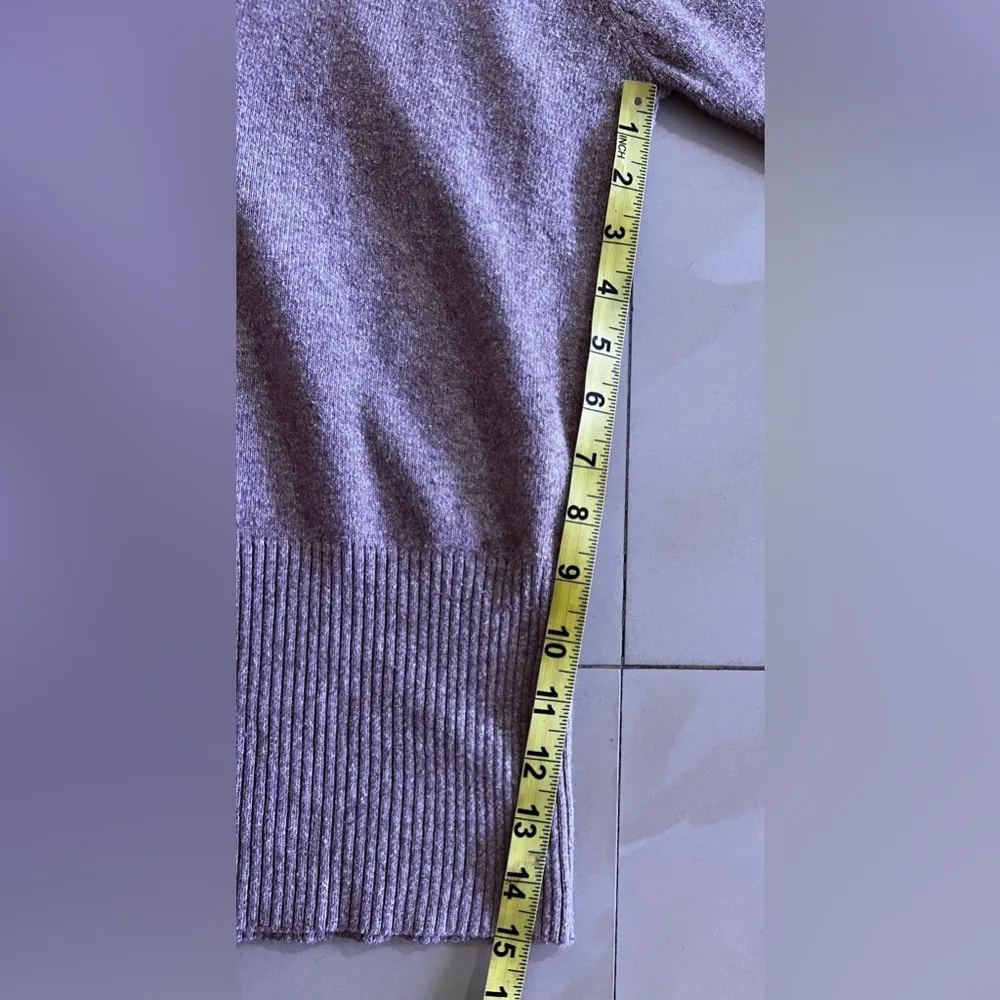 Pink Turtleneck Long Sleeve Sweater VOLARY  L/XL  organic cotton from Bolivia - Image 8