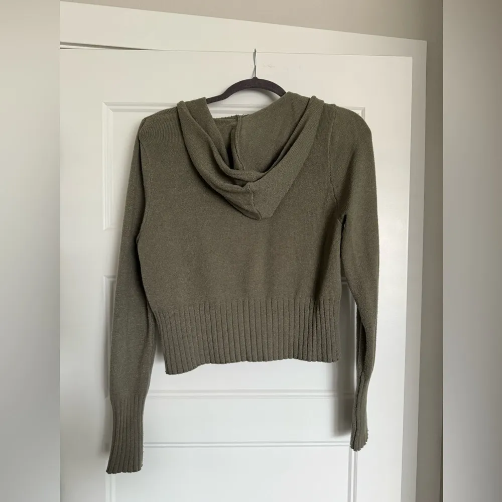 Cotton On Olive Zip-Up Cardigan - Image 5