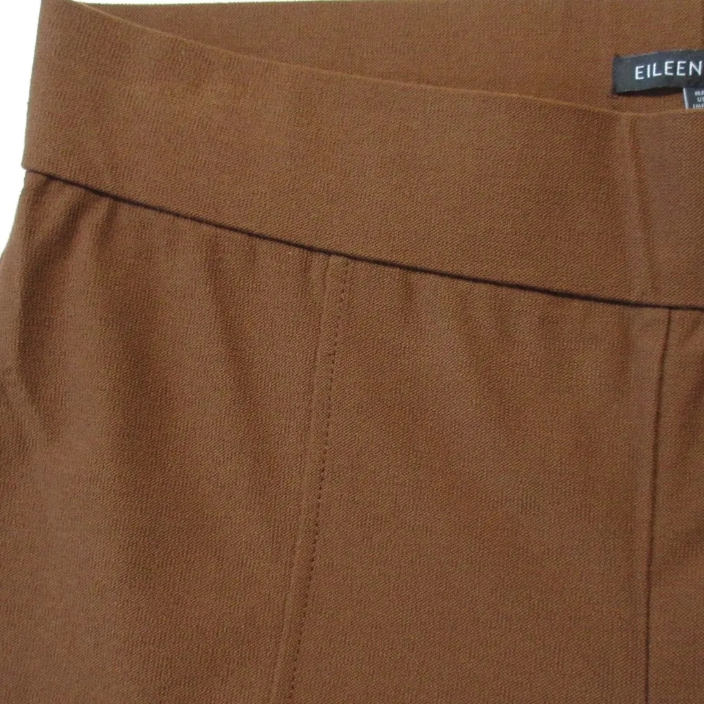 NWT Eileen Fisher Slim Pant in Nutmeg Seamed Washable Crepe Pants XS - Image 3