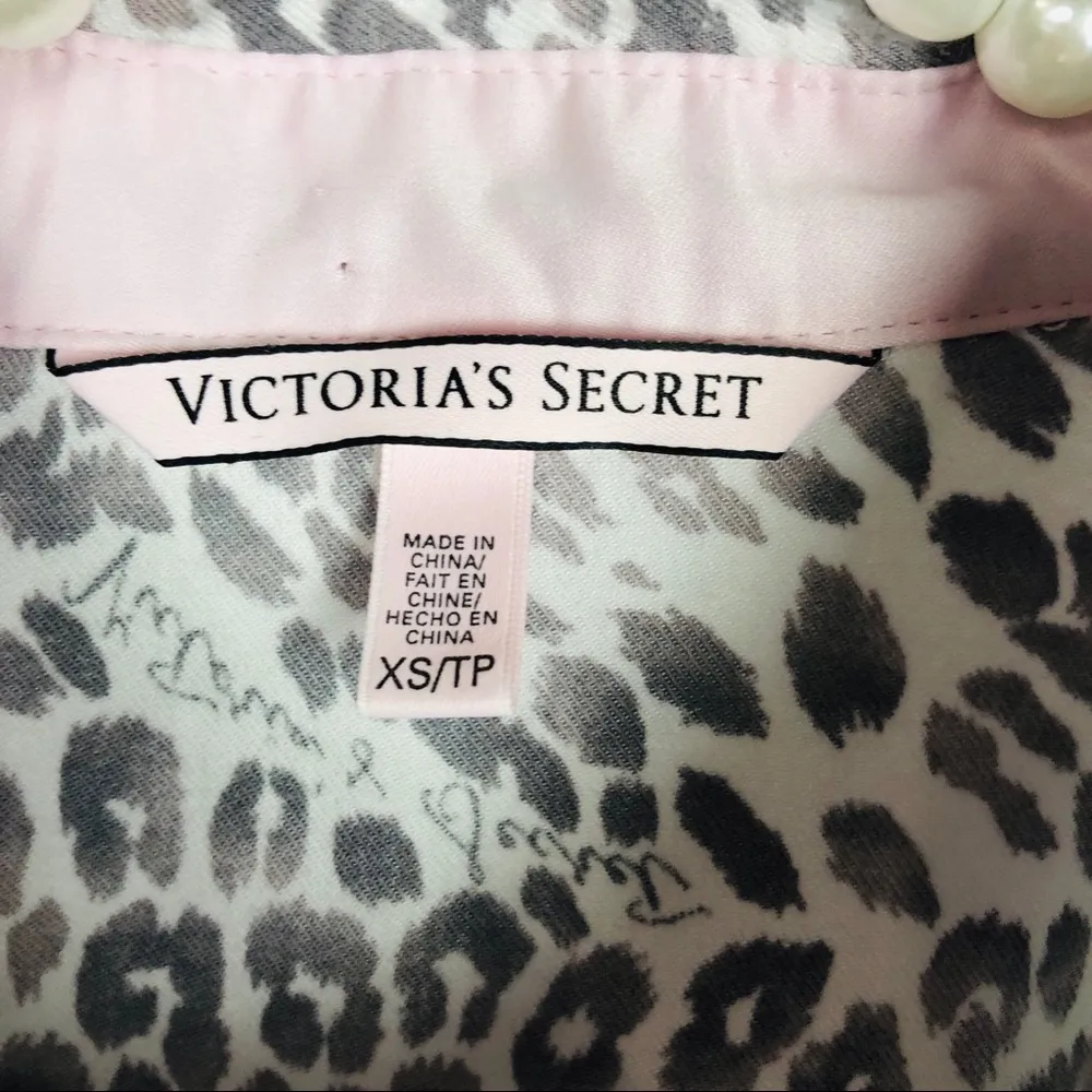 VICTORIA’S SECRET |Pink Gray Leopard Top - Image 5