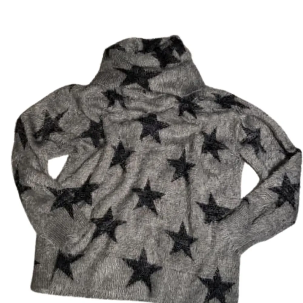 Show Me Your Mumu Fatima Turtleneck Sweater in Smokey Star Sz Small - Image 2