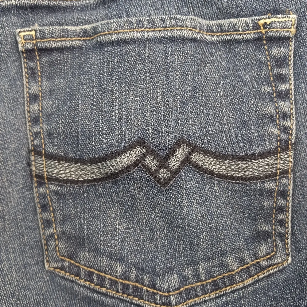 Lucky 8 30x30 Sweet N Low Medium Wash Boot Cut Jeans with Contrast Stitching - Image 6