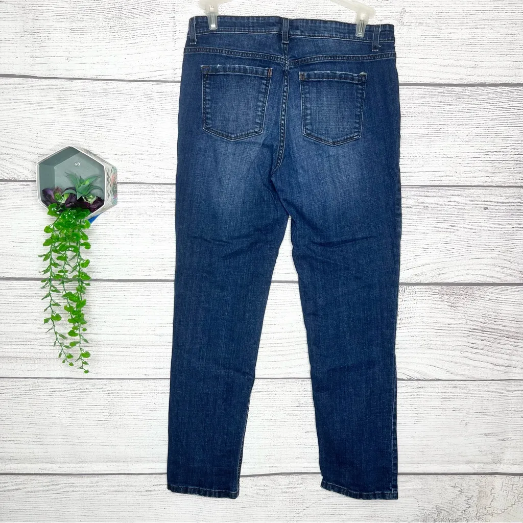 Code Bleu Gracie Boyfriend Jeans Size 10 Medium Wash Blue Jeans - Image 5