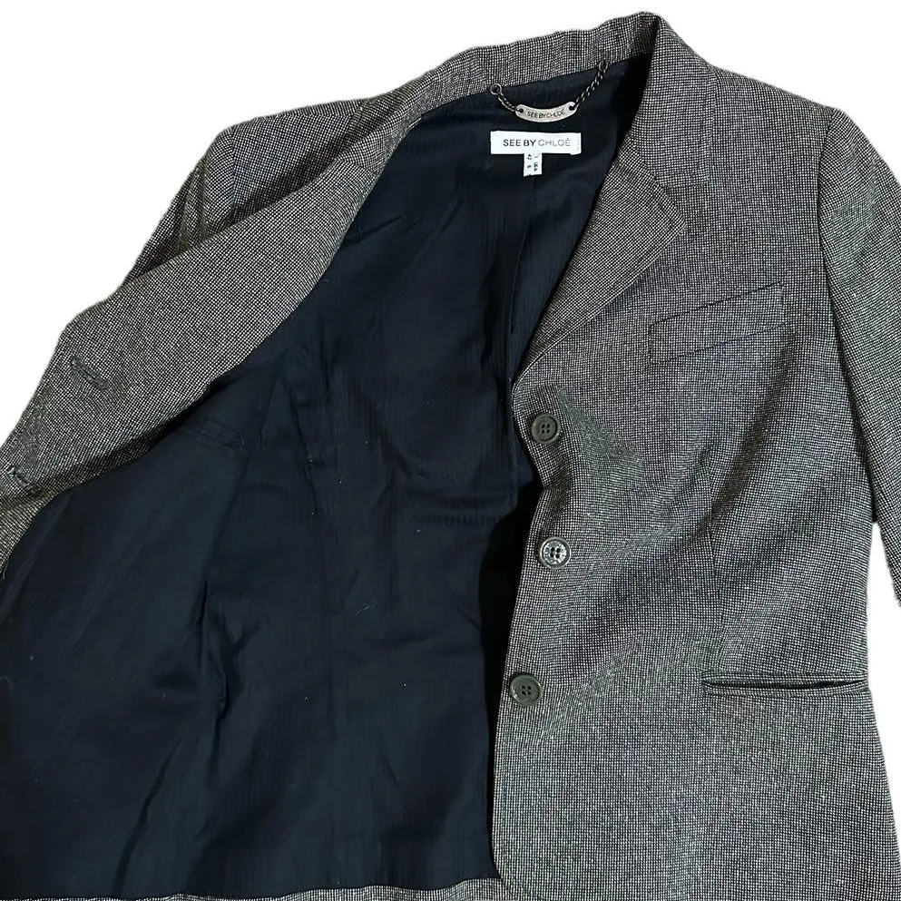 See By Chloe  Wool Blazer - Image 7