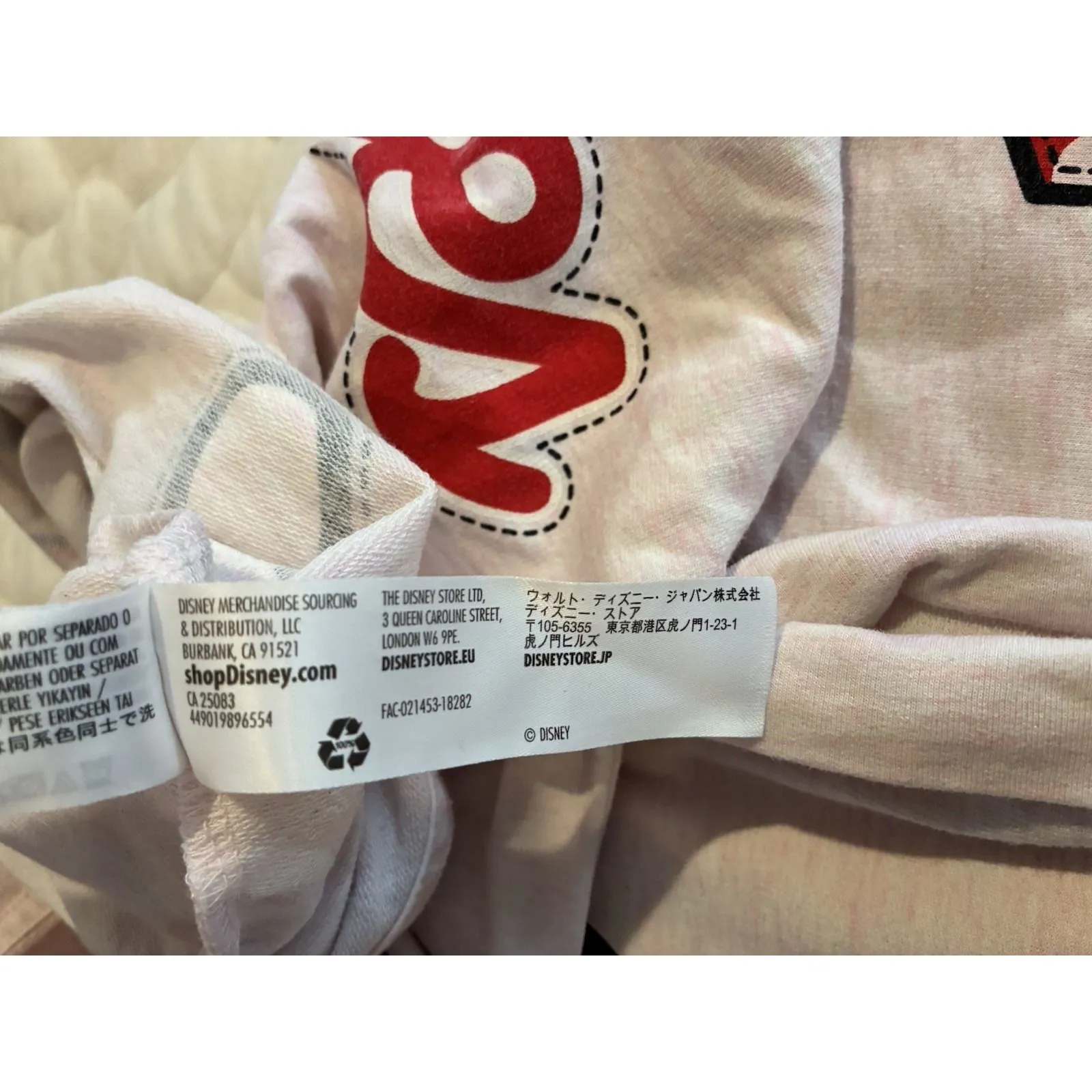 Disney Parks Minnie Mouse Pink Nightshirt XS –‎ Cute Graphic Sleep Tee - Image 4