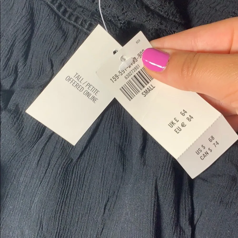 Hollister Black Lace Top Dress - Image 3