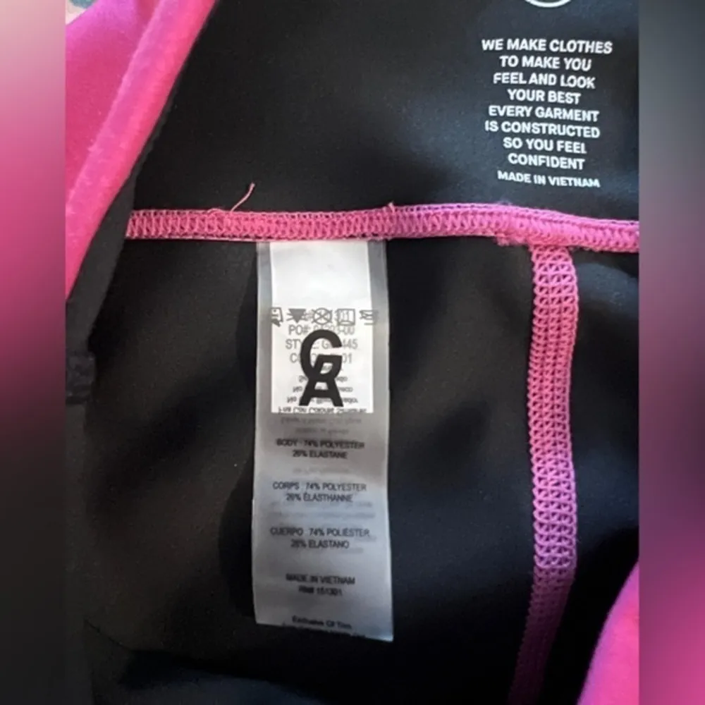 GOOD AMERICAN S Core Strength Pink Ombré leggings Leggings - Image 8