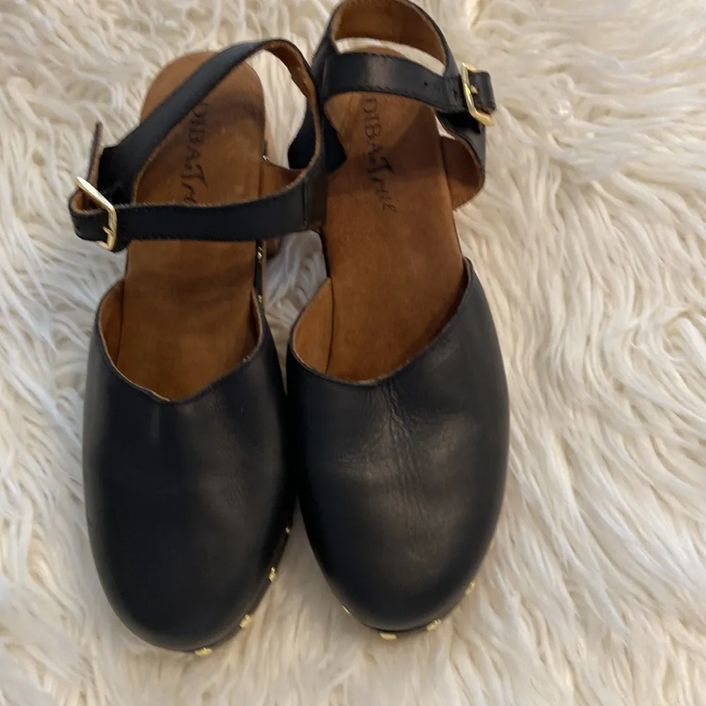 DIBA Shoes size 7.5 excellent condition real leather black color - Image 14