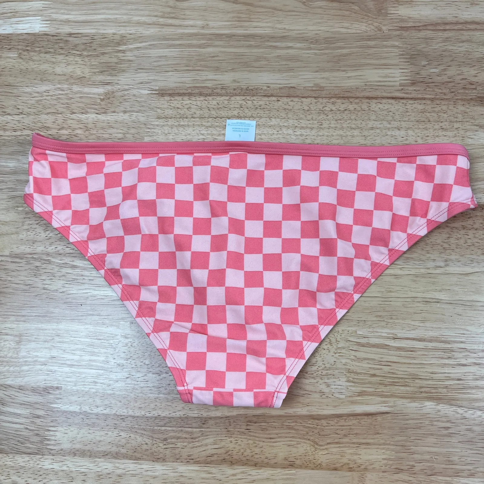 Kona Sol Women's Pink Medium Coverage Hipster Bikini Bottom - Size Large - NWT - Image 6