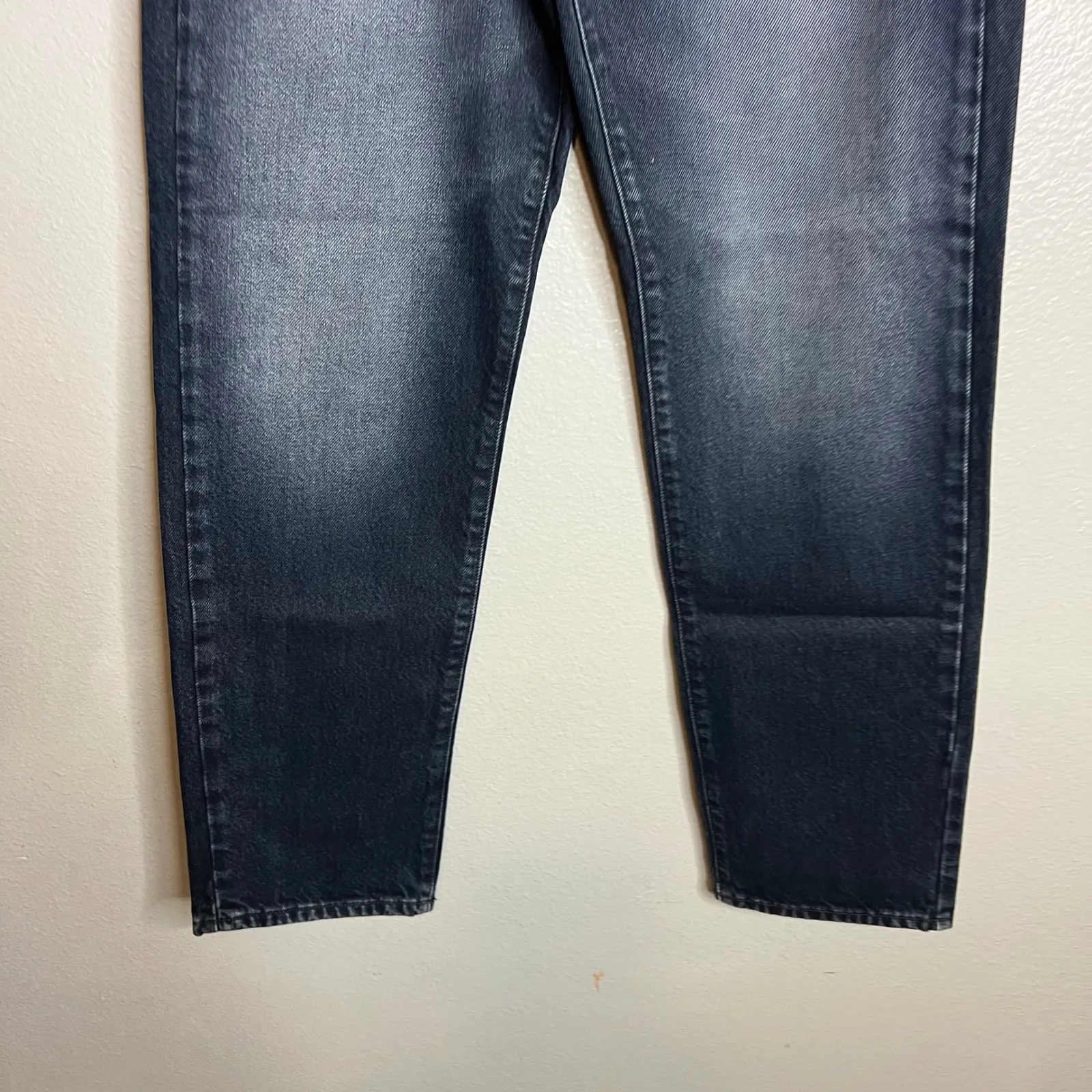 Modern American High Rise Jeans Size 26 Dark Wash Button Fly NEW Blue - Image 5