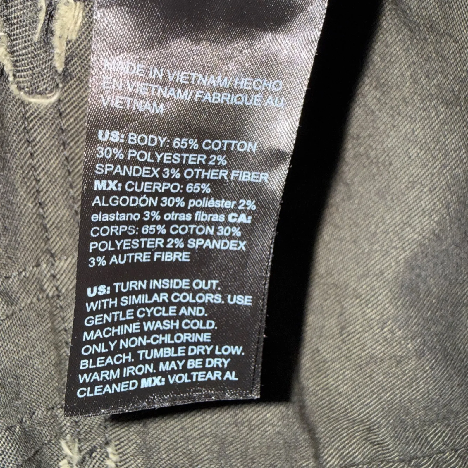 White House Black Market The Slim Ankle Camo Utility Pants Women 10S - Image 9