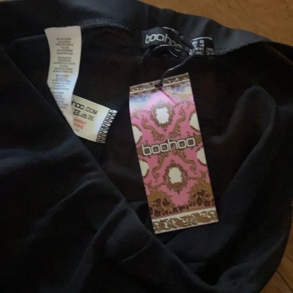 Mesh black flare pants - Image 3