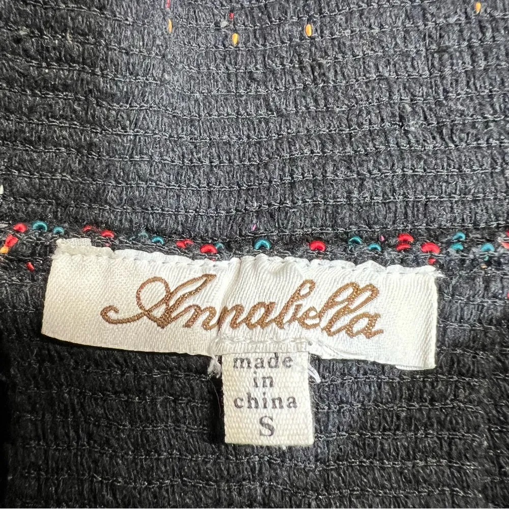 Annabella Multicolored Bandaged Full Circle Skirt Size Small EUC - Image 5