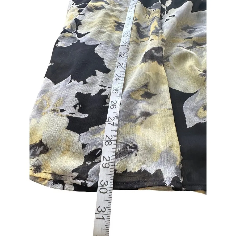 Vintage Y2k Christopher Banks Floral Maxi Panel Prairie Skirt Panel Size L READ - Image 9