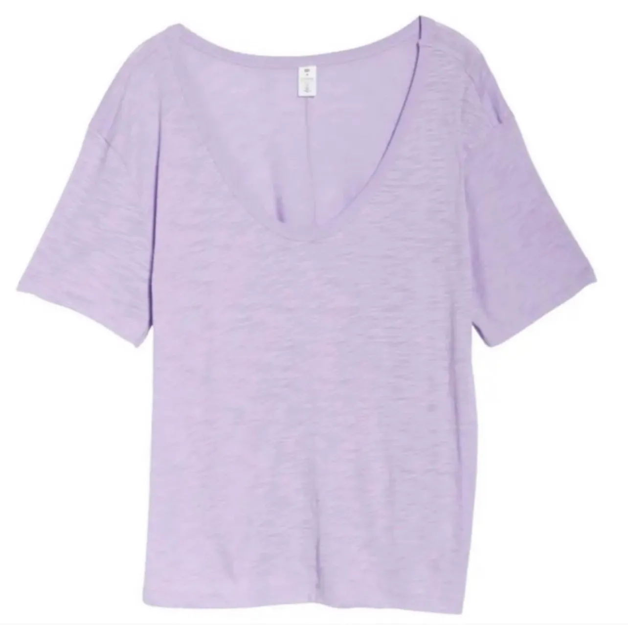 NWT  x Claudia Sulewski U-Neck Tee Purple Betta - Image 5