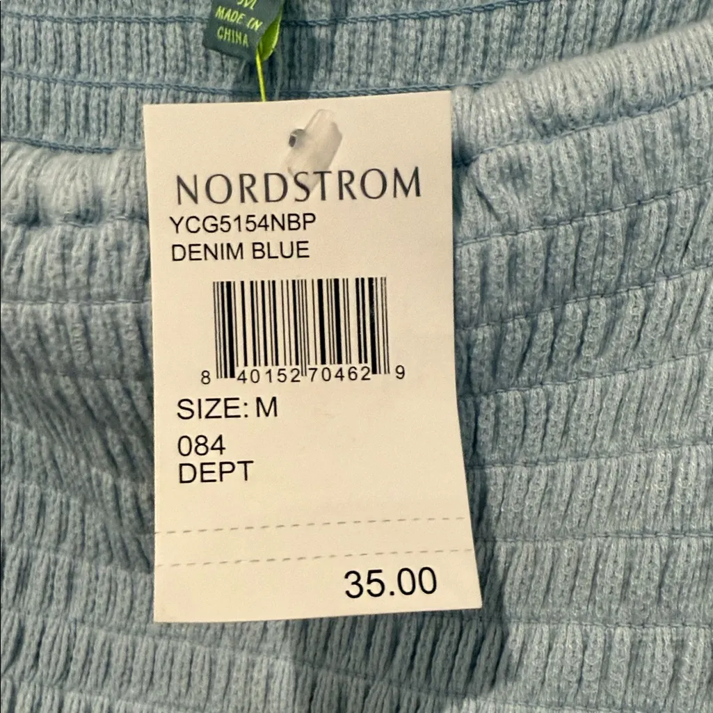 Good Luck Gem Sky Blue Smocked Blouse - Image 6