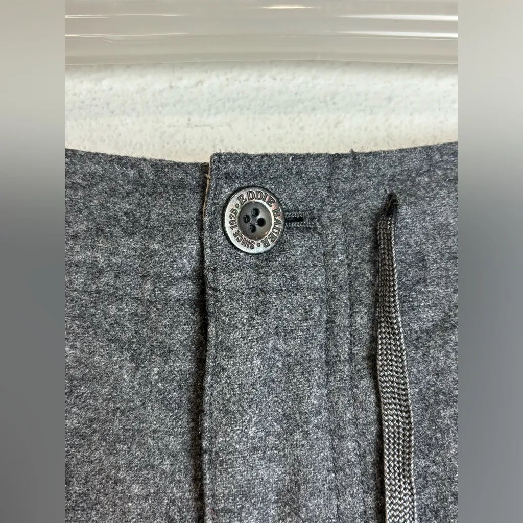 Eddie Bauer Woman’s Grey Cargo Wool Blend Business Casual Classy Maxi Skirt Sz 8 - Image 6